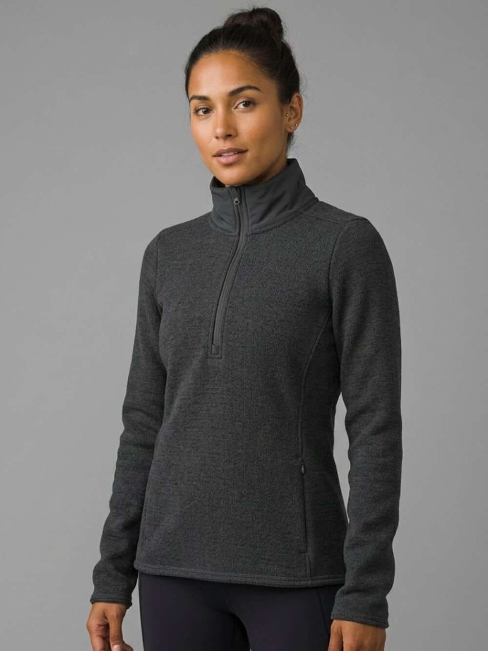 Under Armour Cold Gear Quarter Zip Black Fleece